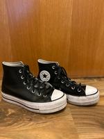Converse Leder Chucks schwarz gr 38 Bayern - Geiersthal Vorschau