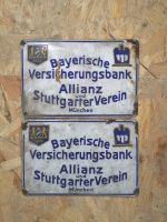 Emailschild Emailleschilder Blechschild Alt Vintage Antik Bayern - Augsburg Vorschau