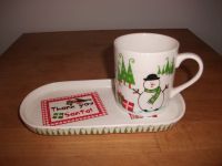 Weihnachtsgedeck mit Tablett und Tasse Saarland - Kirkel Vorschau