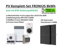 PV-Komplettpaket FRONIUS 8kW mit Solarspeicher KFW442 förderbar Hessen - Erzhausen Vorschau