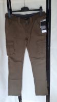 neue Jungen Cargo Hose  Oliv Grün Gr 170cm Slim Fit -  Baumwolle Brandenburg - Birkenwerder Vorschau