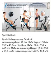 ANCHEER Faltbares Heimtrainer Hometrainer Sachsen - Chemnitz Vorschau