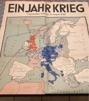 Karte Polenfeldzug, Ein Jahr Krieg 1939-1940, 2. Weltkrieg, Niedersachsen - Burgdorf Vorschau