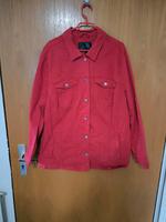 rote Jacke "Jeansjacke" gr 52 Niedersachsen - Bockhorn Vorschau