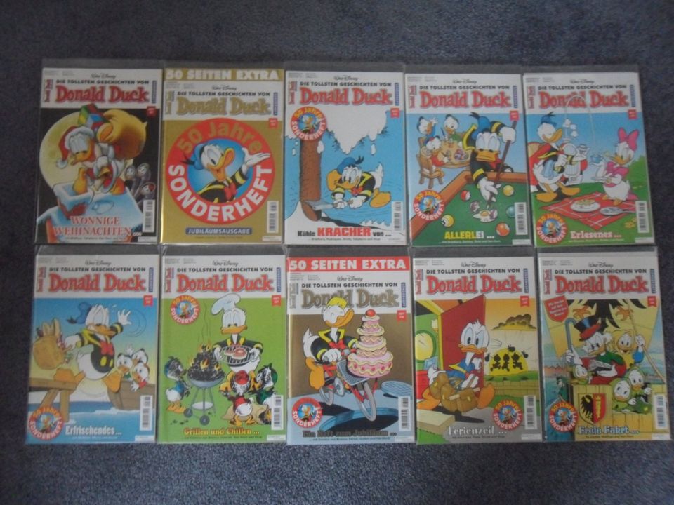 Tollsten Geschichten Donald Duck Sonderheft Nr. 301 - 392 in Pinneberg