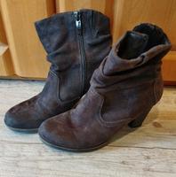 Tamaris Stiefelette, Stiefel , Gr.  37 Wildleder braun Hessen - Heringen (Werra) Vorschau