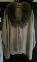 Cashmere Kaschmir Pelz Poncho Cardigan Strickjacke Saga Furs Schleswig-Holstein - Busdorf Vorschau