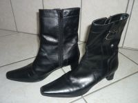 Stiefel Stiefelette schwarz Spitz Absatz Gr.40 Obermateriel Leder Hessen - Langen (Hessen) Vorschau