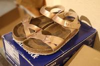 Birkenstock Rio gold in Gr. 36 Rheinland-Pfalz - Hackenheim Vorschau