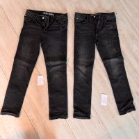 H&M gefütterte Jeans Gr. 158 schwarz gerader Schnitt Dresden - Schönfeld-Weißig Vorschau