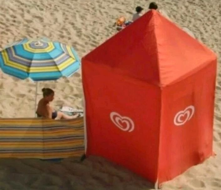 Strandzelt Camping Garten Zelt Sonnensegel Windschutz in Potsdam