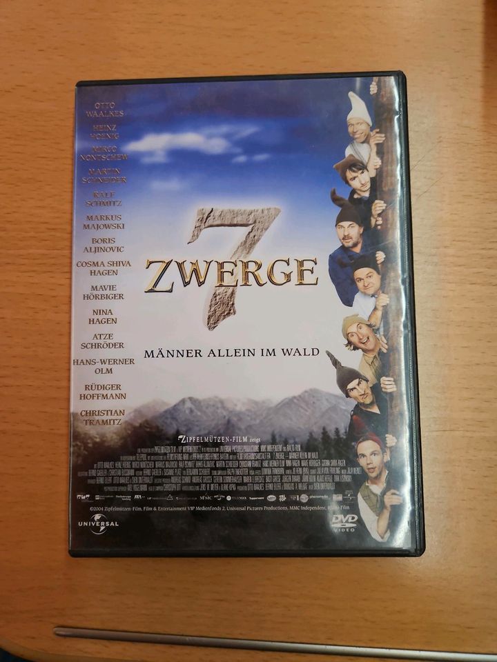 7 Zwerge Männer allein im Wald Otto Walkes Film DVD in Kiel