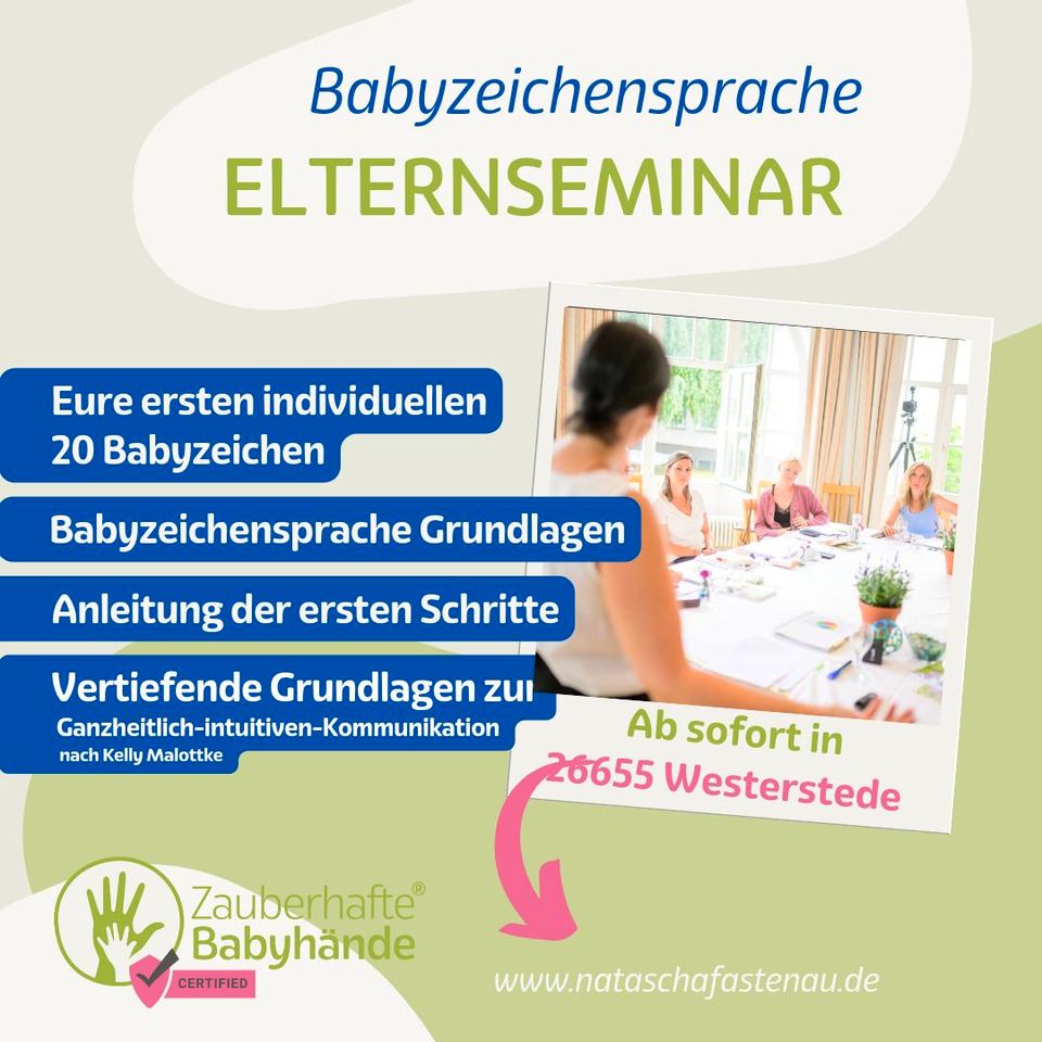 Babykurs mit Babyzeichen in Westerstede