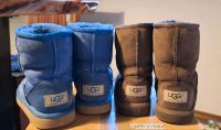 UGG Australia Lammfellstiefel blau und braun 28 29 Baden-Württemberg - Vogt Vorschau