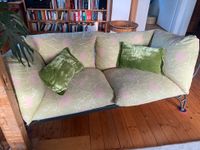 Designer-Sofa mit Eisengestell - große Kissen - "Raphael" Niedersachsen - Friedland Vorschau