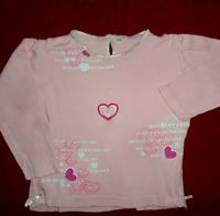 süße Shirt Bluse 110-116 Pulli rosa-pink HERZ SWEETHEART Sachsen - Mühlau Vorschau