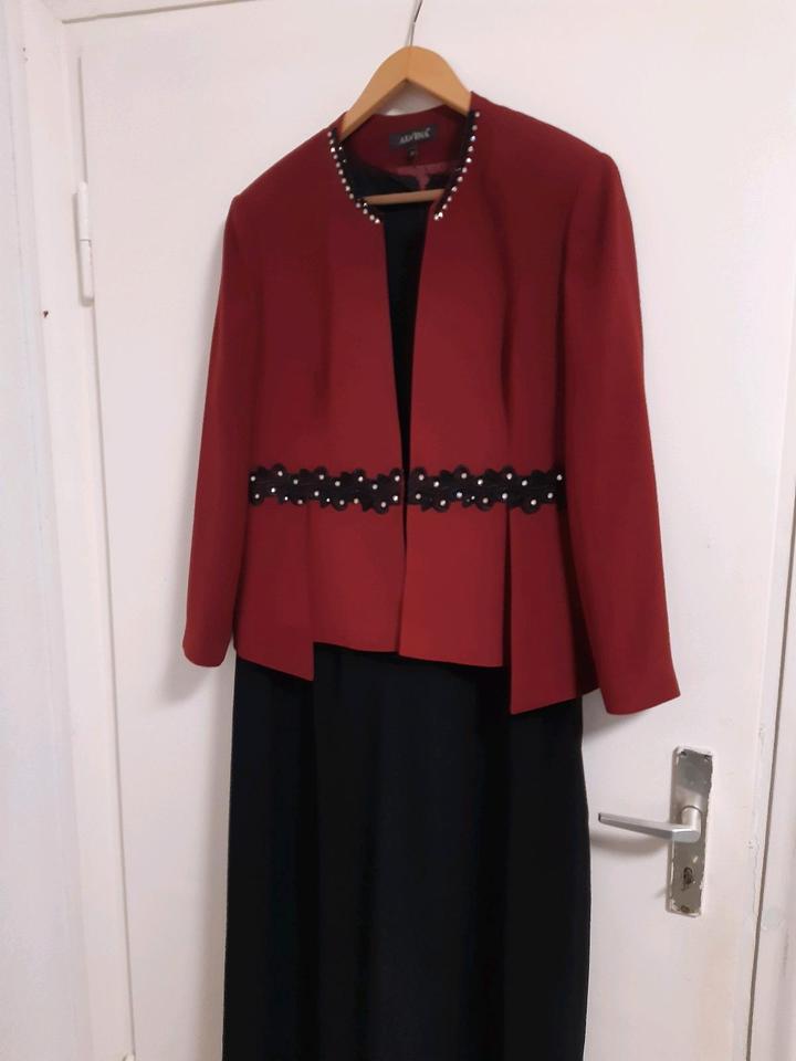 Neuw. 2tlg. Damen Abendkleid Ballkleid Übergröße Gr. 46-48 in Gronau (Westfalen)
