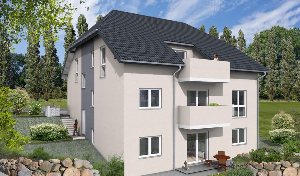 Neubau DG Eigentumswohnung im Effizienzhaus 40 NH in Ötzingen