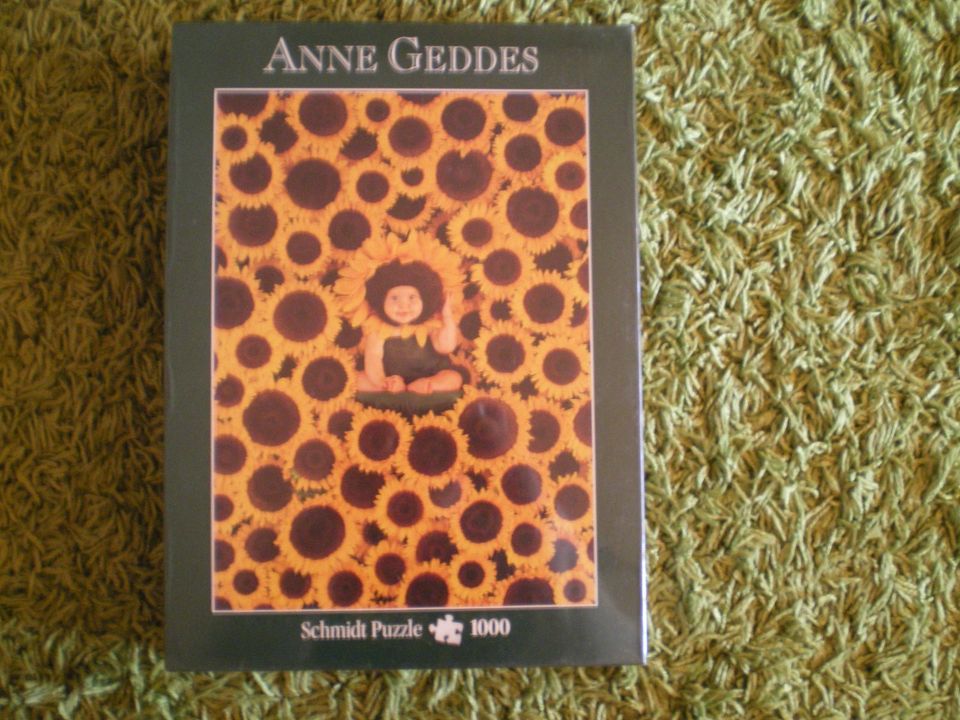 Alles muss raus, NEU! Anne Geddes Original verpackt 1000 Teile in Freiberg