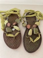 Miss Sixty Sandalen Flip Flop Gr.38 grün Bayern - Günzburg Vorschau