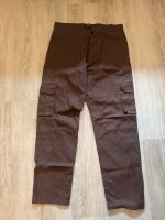 BoohooMAN baggy cargo Hose braun Hessen - Eltville Vorschau