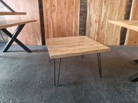 Couchtisch Unikat Baumkante Akazie 80x80 cm Holz Tisch Metall Kreis Ostholstein - Bad Schwartau Vorschau