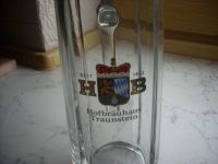 Hofbräuhaus Traunstein ,alter Glaskrug , Krug mit Zinndeckel Bayern - Reckendorf Vorschau