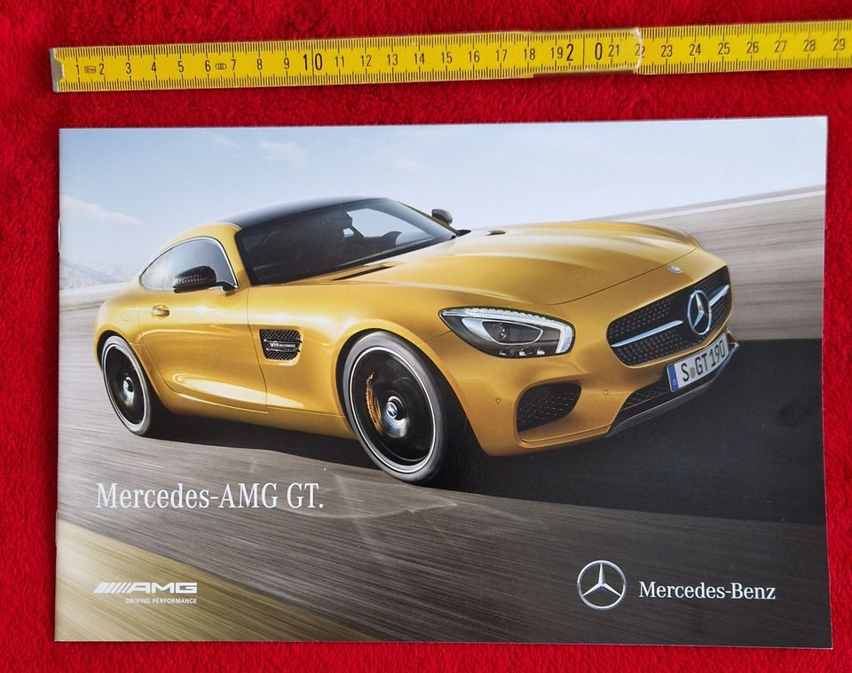 Mercedes AMG GT Prospekt, sehr gut erhalten, neu. in Salzgitter