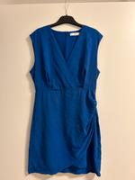 Mango Minikleid Drapiert Baumwolle Königsblau Knallblau Gr. S Ludwigsvorstadt-Isarvorstadt - Isarvorstadt Vorschau