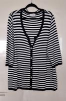 Ulla Popken, schönes gestreiftes Strickjacke in Größe 46/48 Stuttgart - Münster Vorschau
