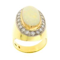 585/- Gelbgold Ring Opal Diamant   !! REDUZIERT !! Rheinland-Pfalz - Koblenz Vorschau