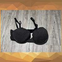 H&M / Größe 80B (36B) / wattierter BH / Schwarz Weiß / Gestreift Hessen - Körle Vorschau