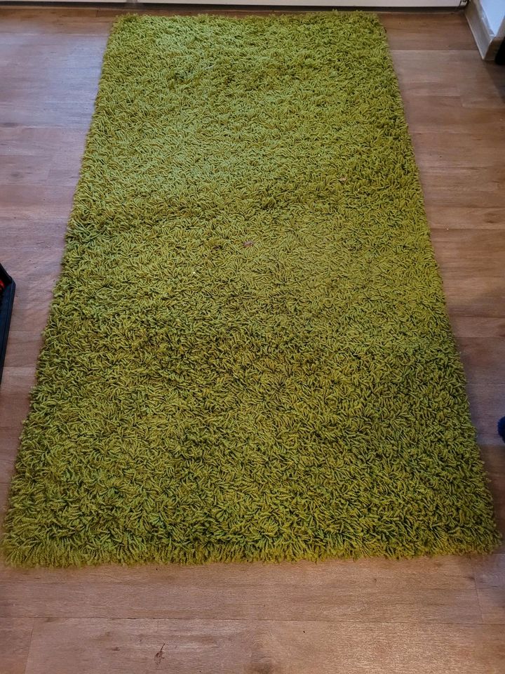 Teppich Langfloor grün 80x150cm in Oldenburg