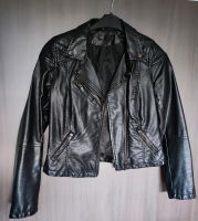 Lederjacke, Bikerjacke, schwarz, Gr. M Bayern - Teunz Vorschau