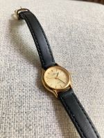 Dugena Armbanduhr gold schwarz Quartz batteriebetrieben 2,3cm Dortmund - Innenstadt-West Vorschau