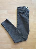 Schwarz grau karierte Hose Jeans Chino Brax Hessen - Hofheim am Taunus Vorschau