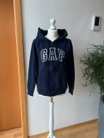 Hoodie Sweatjacke von GAP Gr L/40 blau Sweatshirt Bayern - Gaukönigshofen Vorschau