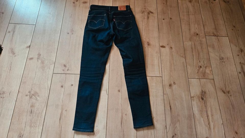 LEVIS 721 High Rise Skinny Jeans blau Gr. W 25 / L 32 in Argenthal