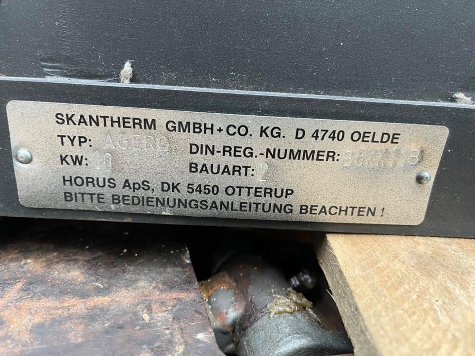 Werkstattofen Holzofen Skantherm 10 kW 150 er Rauchrohr in Remscheid