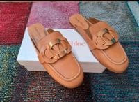 See by Chloè , Leder Mules, Cognac Farben, Gr. 39, Neu München - Laim Vorschau