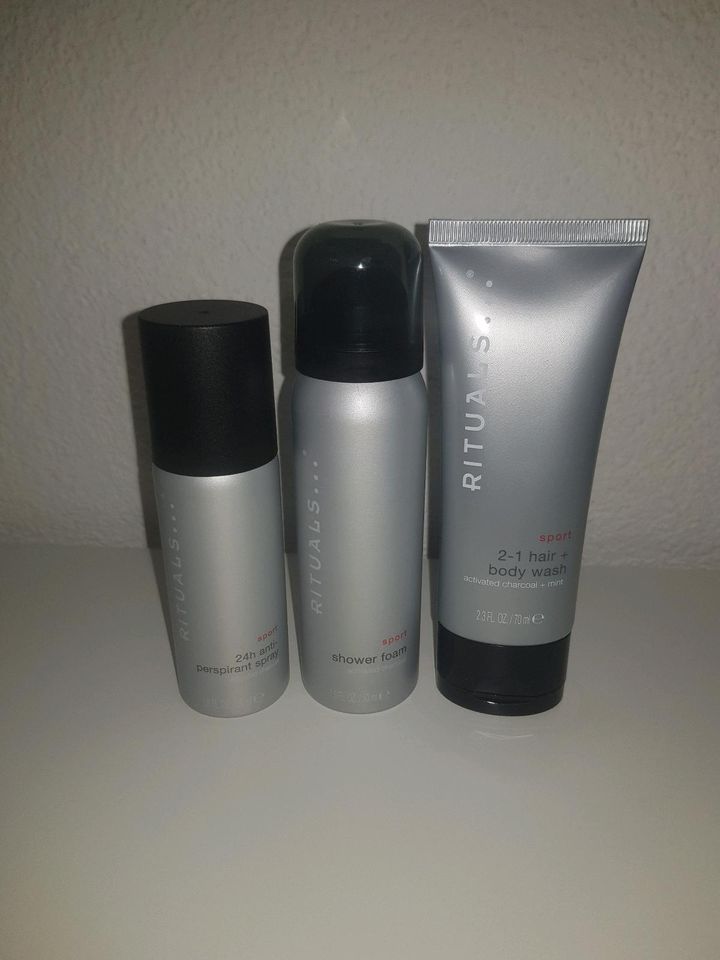 Rituals Sport, Duschschaum, Duschgel, Deodorant, Reiseset in Bad Friedrichshall