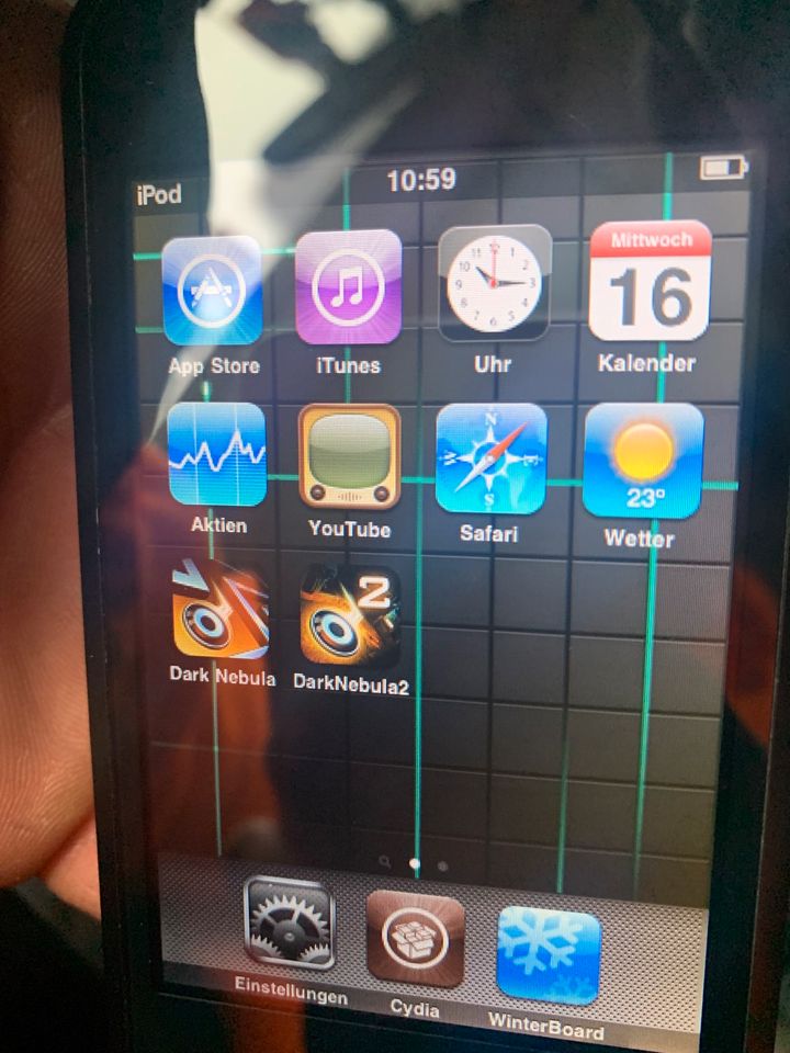 iPod Touch 1. Generation ios 3.1.3 jailbreak in Rotthalmünster