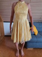 Kleid gelb Spitze hochwertig Gr. 34 36 Bayern - Altendorf Vorschau