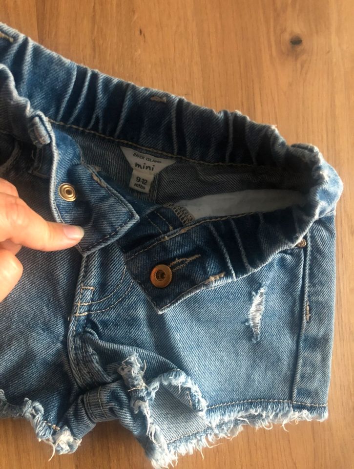 Jeansshorts | Jeansrock | gr. 80 in Herborn