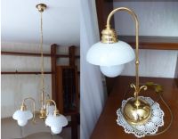 Hängelampe + Tischlampe, Jugendstil, Gesamtpreis Nordrhein-Westfalen - Ibbenbüren Vorschau