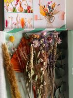 Trockenblumen Set Blumenstrauß für Vase, Dekoration Palmenblatt, Niedersachsen - Braunschweig Vorschau