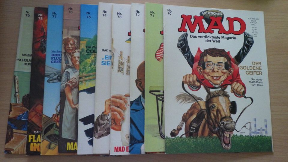 35x MAD v. Williams / BSV Verlag   Nr. 56 bis 59, 70 bis 100 in Eislingen (Fils)