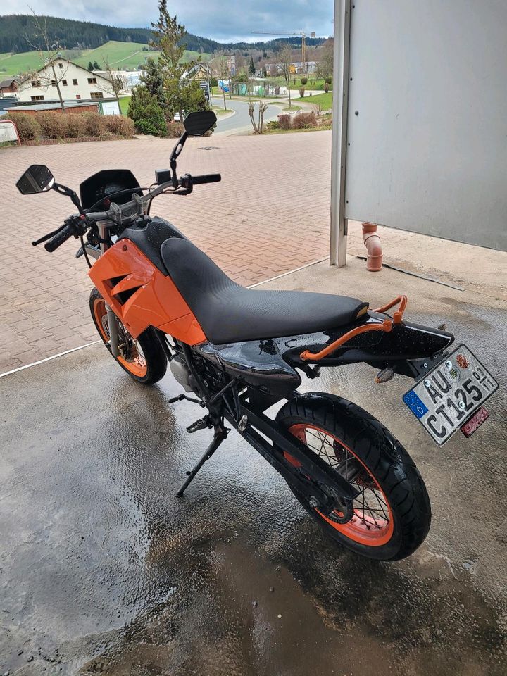 MZ 125sm orange/schwarz in Zschorlau