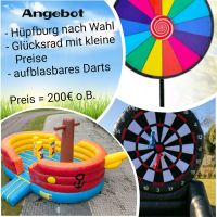 PAKET Hüpfburg, Darts, Glücksrad Sachsen - Kamenz Vorschau