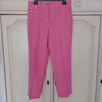 In Linea Damen Hose pink weiß kariert Gr. 40 Niedersachsen - Wolfenbüttel Vorschau